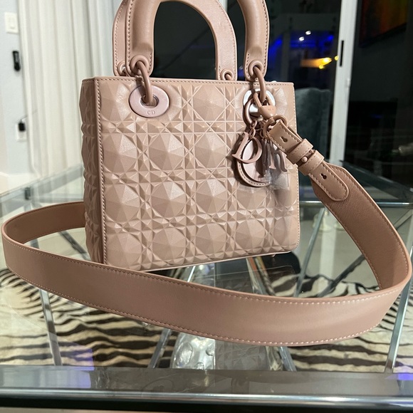 Lady Dior ABC Dior small bag rose - Picture 6 of 7